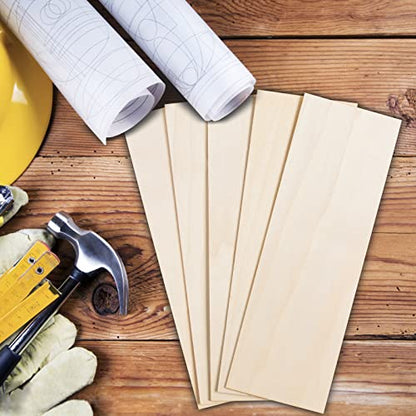 12 Pack Basswood Sheets for Crafts 12 x 4 x 1/8 Inch-3 mm Thick Unfinished Plywood Sheets Thin Craft Wood Sheets Boards for Drawing,Painting, Wood Engraving, Wood Burning,DIY Laser Cutting Projects - size: 12 x 4 inch