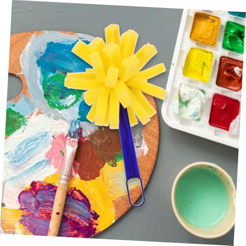 Veemoon 10pcs Paint Brushes Sponge Set – Small Textured Foam Brushes for ’s Craft Painting and Acrylic Art Supplies