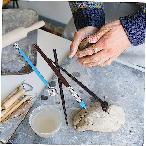 Beatifufu 1set Pottery Tool Clay Sculpting Kit Carving Tools for Boys and Girls and Adults for Polymer Clay Modeling and Sculpting Projects