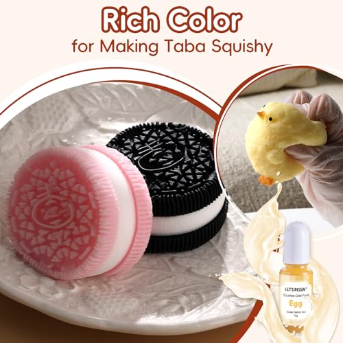 LET'S RESIN 64oz Silicone Mold Making Kit and Silicone Pigment Dye