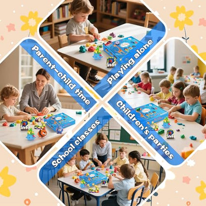 ifergoo Modeling Clay - 24 Colors Air Dry Clay, DIY Magic Clay with Tools and Munuals, Kids Toys Set for Boys and Girls - color: 24 Colors