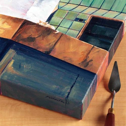Creative Mark Mimik Recycled Stretched Canvas - 16x20 Box of 3 - Made from Recycled PET Plastic Bottles - Durable Archival Weave - Triple Acrylic Primed Painting Canvases - 400gsm, 1 - size: 16x20"