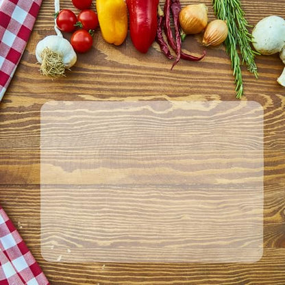 VICASKY 2pcs Silicone Table Mats Non-Stick and Heat Resistant Scratch Protection, Waterproof Dining Table Covers for Kitchen, Crafting, Work, and DIY Use, Suitable