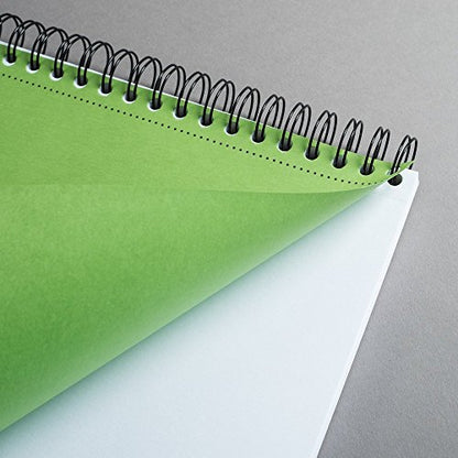Schoellershammer Drawing Paper Pad A3, 50 Sheets, Spiral Bound, 160gsm White Paper, Black VF5004285 - size: A3, style: Drawing Paper (160gsm)