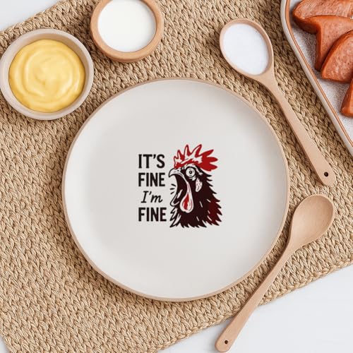 2 Sheets Chook Silk Screen Stencil, Humorous Chicken Reusable Stencils Templates Self-Adhesive Silk Screen Printing for Wall Border Wood Fabric Home Craft Decor - style: Chook