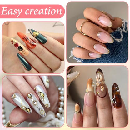 LXUEJIE 3Pcs Carving Tool, Nail Sculpting Tools, 3D Gel Nail Art Tool Makeup Spatula Tools, Clay Carving for Modeling Sculpting, Home DIY, Makeup Cosmetics Mixing