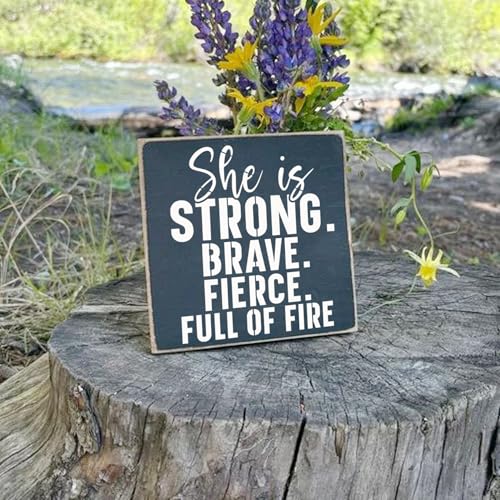 25Pcs Inspirational Word Stencils for Crafts Reusable Quotes Motivational Stencil Positive Drawing Faith Stencils for Painting on Wood Canvas Fabric (25 Words)