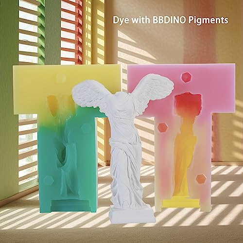 Bundle Set of 20A Silicone Mold Making Kit and White Silicone Pigment