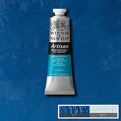 Winsor & Newton WIN1514138 1514138 Artisan H20 Oils 37Ml.Cerilean Hue, 37 mL, Blue