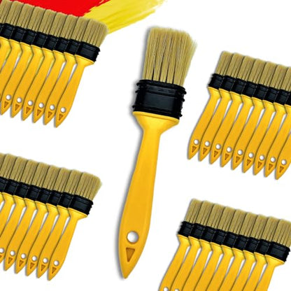 Paint Brushes for Walls I Chip Brush Set 1.5 inch 36 Pack I S.Chip Brush Never Lose Bristles I 100% Plastic I for Paint, Glues, Stains and Single Material - size: 1.5 inch, 36 pcs