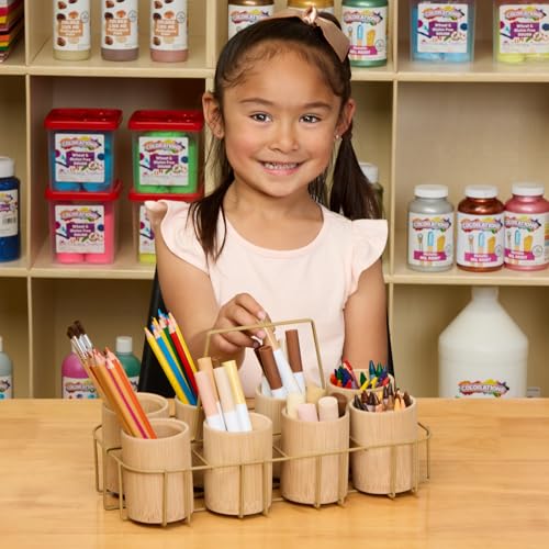 Colorations Art Supply Caddy - color: brown
