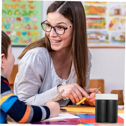 VILLCASE Water-Based Printing Ink 300ml Bottle Black Thick Pigment for Art and Craft Supplies Watercolor Painting Pigment for Handprint and Blow Plate Rubbing