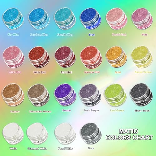 Matio Mica Powder, 1.8oz/ 50g Rose Red Pearlescent Effect Mica Powder for Epoxy Resin Natural Color Pigment for Soap Making, Bath Bomb, Candle Dye, Resin Craft, Paint,Nails,Jewelry, Slime Pigment - color: Rose Red