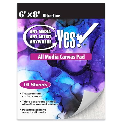 Yes! Canvas Pad 6x8" - size: 6" x 8"