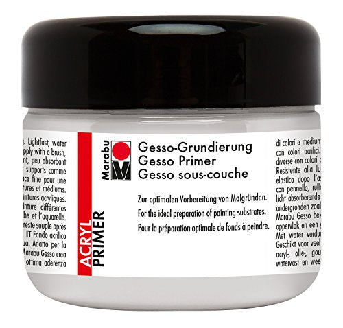 Marabu 225ml – 122525808 – Gesso, White
