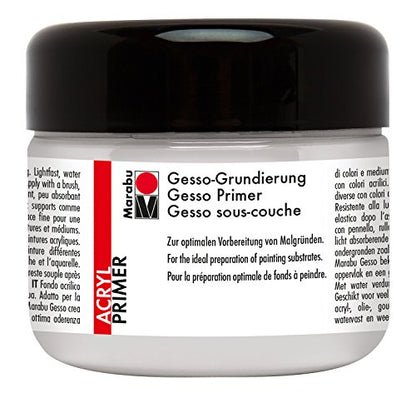 Marabu 225ml – 122525808 – Gesso, White