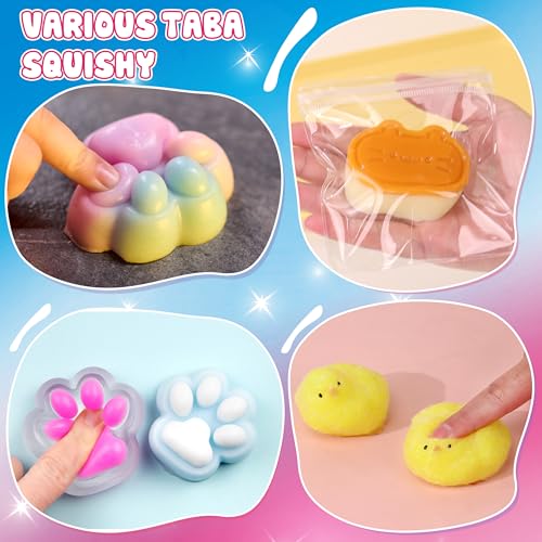 ColoPlay Taba Squishy Kit - 3.4OZ Rubber Experience Squishy Kit with Guided, Bubble Free and Faster Fully Cures - FuFu Squishy Kit with Mold - Stress Relief Entertainment - size: 3.4OZ Kit