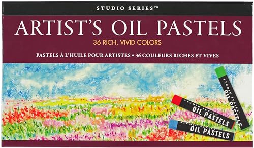 Studio Series Oil Pastels (36 rich, vivid colors)