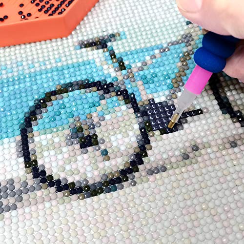 Hulameda 85ps - 5D Diamond Painting Tools, Diamond Painting Accessories Kits for You to Make Diamond Painting Art - color: Pink