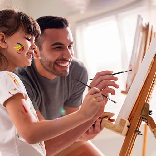 WEBEEDY 2 Pack Pre Drawn Stretched Canvas Kit for Adult Painting Flower Paint and Sip Set Coloring Outline Painting Board for Christmas Valentine's Day Paint Party Favor,8x10 Inch(Cowboy Boot and Hat)