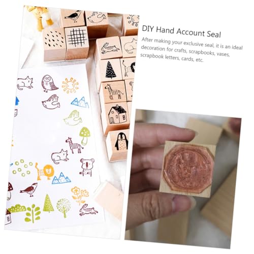 Wooden Seal Materials 20pcs Blank Blocks Linoleum Carve Flat Lino Blocks for Printmaking