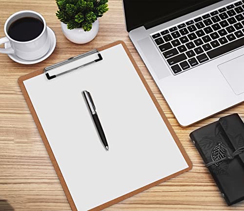 Clipboards, HERKKA 25 Pack Hardboard Office Clipboards Low Profile Clip Standard A4 Letter Size, ECO Friendly - style: 25pack