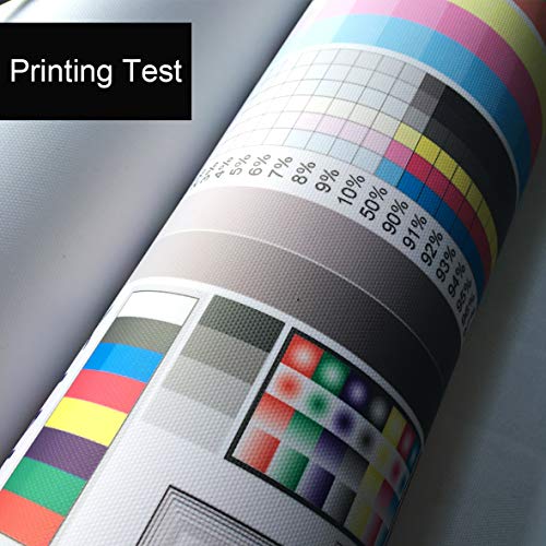 4U Media&Displays 54"x100ft.roll UV Printing Inkjet Art Canvas Roll 55% Poly-45% Cotton White Matte-Finish Printable Canvas - size: UV Canvas 54"