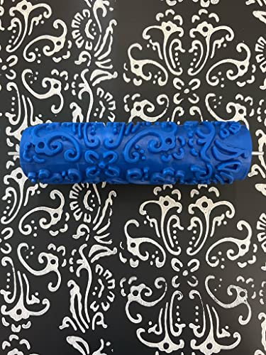 Pattern Paint Roller - 7" Roller (Baroque Pattern) - color: Baroque Pattern