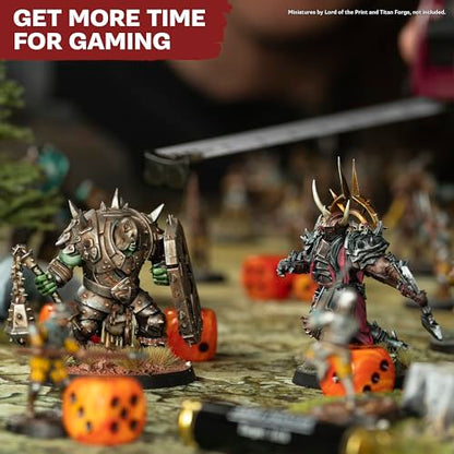 The Army Painter Masterclass Drybrush Set, Acrylic, 3 Sizes Hobby Drybrushes, Goat Hair Brush Set: 15 mm Mighty Drybrush, 12 mm Moderate Drybrush, 7 mm Miniature Drybrush for Tabletop Roleplaying