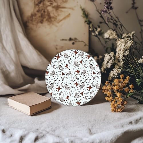 CHGCRAFT Hummingbird Polymer Clay Texture Sheets Leaves Silicone Texture Stamp Clay Texture Mat Modeling Pattern Pad Texture Sheets for Jewelry and Clay Earrings Tools, 5.5x5.5 inch - style: Hummingbird