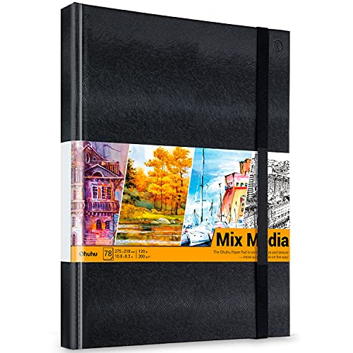 Ohuhu Mix Media Pad + Bleedproof Marker Sketchbook