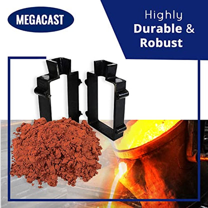 Cast Iron 2-Part Flask Mold for Delft Sand Casting Jewelry Making Tool