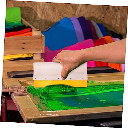LALAFINA Screen Printing Kit Starter Tools Stick Film Tape Frame Squeegee Shirt and Bag Printing