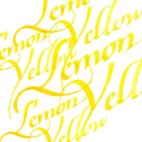 Winsor & Newton Calligraphy Ink, 30ml (1-oz) Bottle, Lemon Yellow - color: Lemon Yellow, size: 1 fl oz