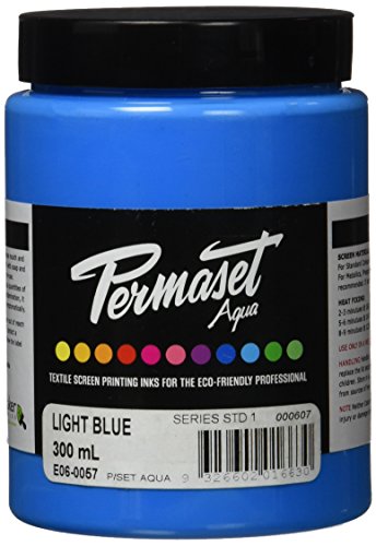 Permaset Aqua, Standard Colors, 300ml, Light Blue (P000607)