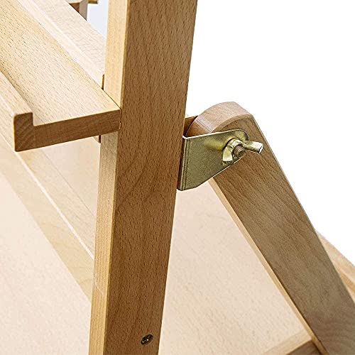 Easel H Frame Studio Easel Stand with Drawer for Student Artist and Beginners,Adjustable Art Ing Easel with Storage Box for Drawing-B,