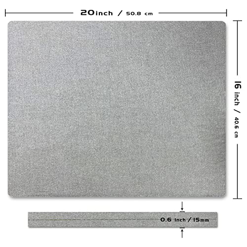 Heat Press Mat 16" x 20" for Easypress Both Sides Applicable - Mat for Heat Press Machines and HTV and Iron On Projects - size: 16'' x 20''