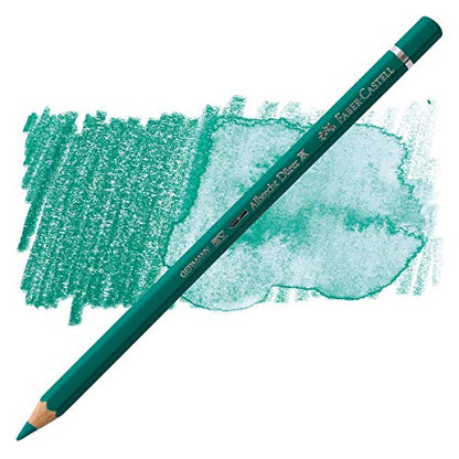 Faber-Castell Art & Graphic Albrecht Dürer Watercolour Pencil, (276), Chrome Oxide Green Fiery, For Art, Craft, Drawing, Sketching, Home, School, University, Colouring - color: Chrome Oxide Green Fiery