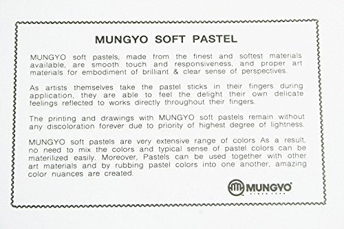 MUNGYO Soft Pastel 64 Color Set Square Chalk (US English Version) - style: Soft Pastel Set - Square Chalk (US English Version)