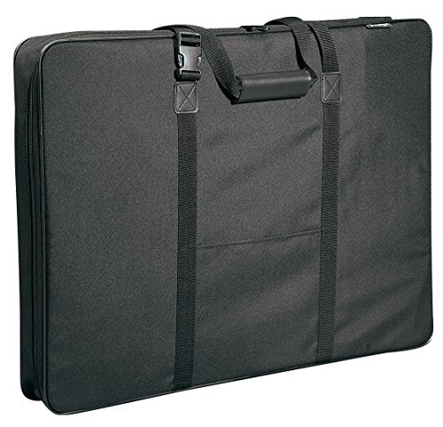 Prestige, Carry-All Soft-Sided Art Portfolio, Water-resistant and Adjustable Strap - 24 x 36 - color: Black, size: 24" x 36"