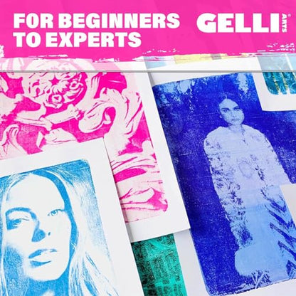 Gelli Arts 4" Round Gel Printing Plate - size: 4" Round