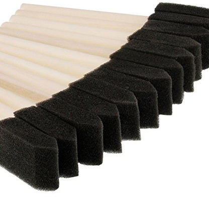 1-Inch Foam Brush Value Pack, 48-Piece - color: 48pack 1" Size