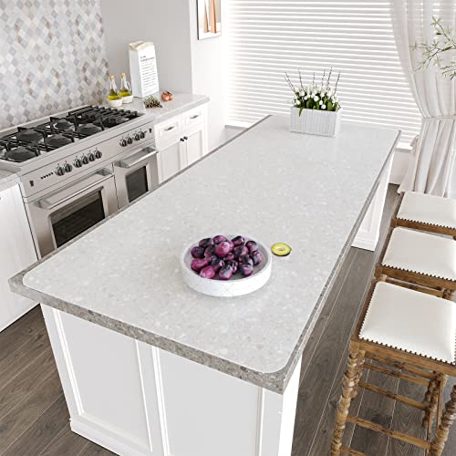 Warome Silicone Mat, 78.7”x 23.6” Heat Resistant Mats for Countertop, Extra Large Kitchen Counter Protector, Cuttable Counter Mat for Crafts- White Translucent - color: 78.7“Translucent-White, size: 78.7"L x 23.6"W
