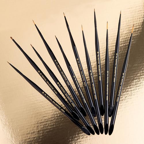Royal & Langnickel Majestic Detail Artist Brush Set, 11-Piece