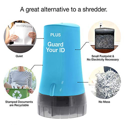 Guard Your ID Advanced 2.0 Rollers Identity for Theft Address Eraser and Security Prevention (Regular 3-Pack, Turquoise) - color: Turquoise, size: Regular 3-Pack