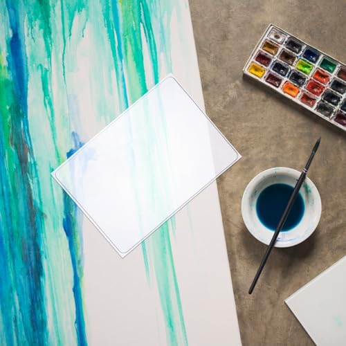 KALLORY Gel Printing Plate for 7"x5.11" Reusable Non-Stick Gel Press Monoprinting Plate Art for ’s Printmaking and DIY Craft Projects