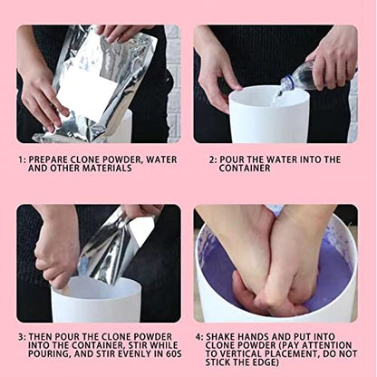 Hand Casting Kits Plaster Mold Casting Kits Sculpture Set Supplies for Making Hands Models Supplies Mold Set