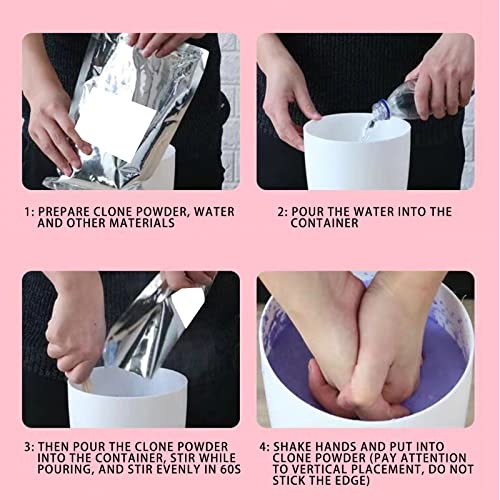 NEXAVKPR Hand Casting Kits Keepsakes Hands Statue Molding Set Holding for Parents Together Funny Model Set Casting Kits for