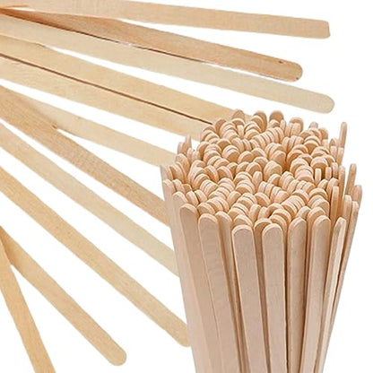 Perfect Stix Premium Wooden Coffee Stirrer Sticks, Thick Birch Wood 1000 Count, 5.5" Inches. Eco-Friendly Wooden Stirrers (5.5Inches / 1000PC) - size: Pack of 1,000ct