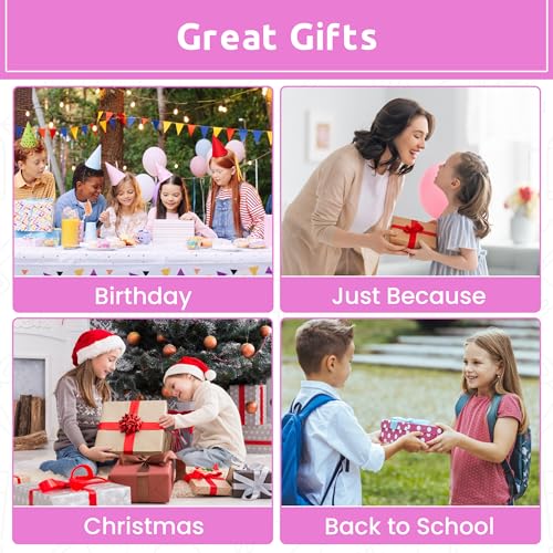 VOTUM Fuzzy Sketch Book: Personalized Artist Sketchbook: Sketching, Drawing and Creative Doodling. Notebook and Sketchbook to Draw and Journal (Pink Bear) - color: Pink Bear